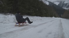 Na Liptove je najdlhšia sánkovačka. Vyskúšal si ju aj náš redaktor