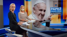 Posledné chvíle pápeža Františka na Slovensku sme sledovali v mimoriadnej relácii