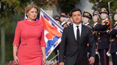 Volodymyr Zelenskyj volal prezidentke Čaputovej. V prvých ôsmich slovách povedal úplne všetko