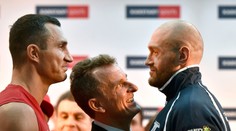 Kličko vs. Fury: Váženie pred duelom roka sa nezaobišlo bez menšieho incidentu