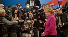 Merkelovej prišlo zle pri interview