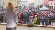 Nasťa je už doma. Takto veľkolepo ju privítali na námestí v Banskej Bystrici