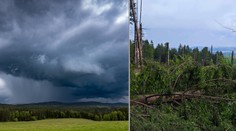 FOTO: Južnými Čechami sa prehnalo tornádo. Živel za sebou zanechal spúšť na kilometrovom páse územia