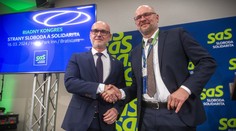 Novým predsedom SaS sa stal Branislav Gröhling. Richarda Sulíka nahradí po pätnástich rokoch