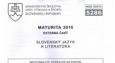 Celý maturitný test zo slovenčiny. Vyskúšajte, či by ste prešli
