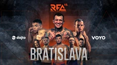 RFA sa vracia do Bratislavy. Atraktívny galavečer s titulovým zápasom uvidia naživo diváci na Voyo a Dajto