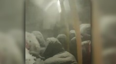 Snežná búrka v autobuse. Aj takto môže vyzerať cesta do práce v jednom z najsevernejších miest