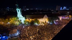 Po Slovensku sa uskutočnili ďalšie protesty Za slušné Slovensko, opäť prišli tisícky ľudí