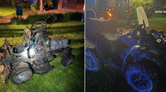 V garáži rodinného domu pri Piešťanoch horela elektrická kosačka. Vznietila sa počas nabíjania