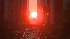 Takýto západ slnka môžeme vidieť len na jedinom mieste na svete