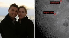 Láska až na Mesiac. Astronauti chcú pomenovať kráter po zosnulej manželke veliteľa