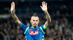 Neapol doma len remizoval s AS Rím, Marek Hamšík vyrovnal klubový rekord