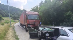 FOTO: Tragédia na východe Slovenska. Pri zrážke kamióna a auta zomreli dve ženy