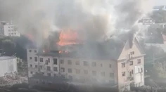 VIDEO: Mohutný požiar v Bratislave zachvátil budovu na Račianskej