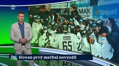 Slovan prvý mečbal nevyužil