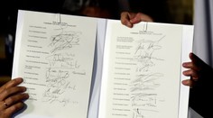 Lídri 27 krajín EÚ podpísali na jubilejnom summite Rímsku deklaráciu