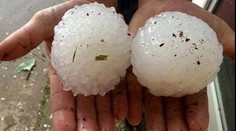 Prečítajte si, kde včera na Slovensku padali najväčšie krúpy a spadlo najviac zrážok