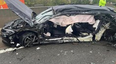 Nehodu na D1 za Hlohovcom odstránili. Leteckí záchranári brali mladíka (23) s ťažkými poraneniami hlavy