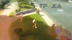 „Normálny život“ sa zmenil na peklo. Kamera zachytila moment, keď ukrajinské nákupné centrum zasiahla raketa