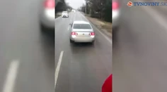 Pozrite si na VIDEU, čo urobil vodič Passatu cisterne so 40-tisíc litrami paliva v Nitre