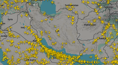 Irán uzavrel vzdušný priestor pre takmer všetky lety. Po pár hodinách ho opäť otvorili