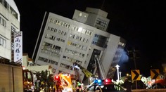 Po silnom zemetrasení sa na Taiwane zrútili budovy, zranení sú aj dvaja Česi