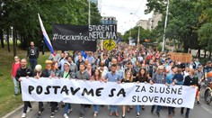 Ďalší pochod Za slušné Slovensko bude v piatok 28. septembra v Bratislave