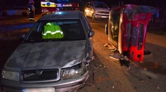 FOTO: Šok na slovenských cestách. Vodič po nehode nafúkal život ohrozujúcu hladinu alkoholu