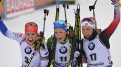 Paulína Fialková obsadila v pretekoch s hromadným štartom v Ruhpoldingu tretie miesto