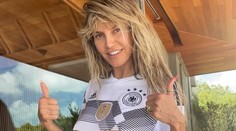 Ani toto im nepomohlo? Supermodelka Heidi Klum podporila nemecký tím dráždivou fotkou