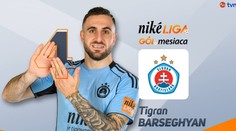 VIDEO: Sám neveril, ako to trafil. Tigran Barseghjan ukázal, že má skvelú aj pravačku