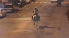 Prešovom sa prehnal Martin na bielom koni. Bol opitý