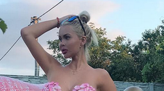 Mia Bella dráždi: V tomto by sa na verejnosti kúpať nedalo