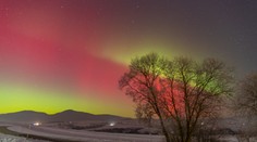 Najlepší záber na polárnu žiaru vznikol pri Brezne. Dych vyrážajúce fotky zachytil Slovák