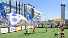 V stredu vyvrcholí pri Dunaji projekt Futbal v meste. Mladé talenty si osobne príde pozrieť aj Marek Hamšík