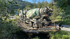 Pri vstupe do Levočskej doliny sa prepadol most. Časť miestnych je odrezaná od sveta