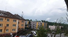 Strach o rodinu. Katastrofa po tornáde v Hodoníne zasiahla aj Lucku Mokráňovú