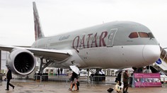 Let Qatar Airways neplánovane pristál