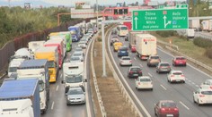 Naša najväčšia diaľničná križovatka ide do finále. Nový zjazd umožní kamiónom, aby sa vyhli centru Bratislavy