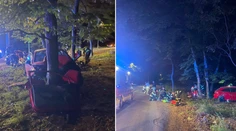 FOTO: Mimoriadne vážna nehoda. Havarovala mladá vodička (18) s plným autom ľudí
