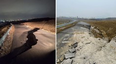 FOTO: Žilina vyhlásila mimoriadnu situáciu. V časti Bytčica došlo k výraznému zosuvu pôdy