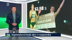 Zapletalová beží ako v rozprávke
