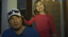 Len trojročné dievčatko zachránilo život otcovi, ktorý takmer vykrvácal