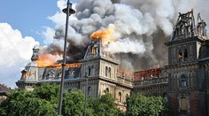 Masívny požiar v centre Budapešti! Zasahovalo 107 hasičov