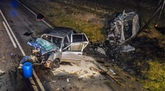 GALÉRIA: Polícia zverejnila zábery jednej z najtragickejších tohtoročných nehôd na Spiši