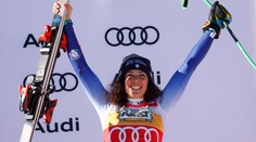 V zjazde žien sa zrodila dvojitá talianska radosť. Goggiová bola po triumfe nadšená