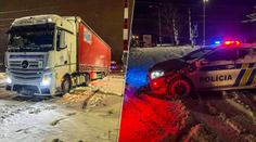 Kamión zapadol na železničnom priecestí. O štyri minúty cezeň mal prejsť rýchlik