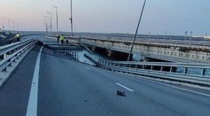 VIDEO: Rusko po útoku na Krymský most vyzvalo dovolenkárov, aby domov cestovali cez okupované oblasti