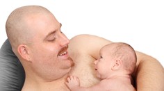 Aj muži majú "tehotenskú" obezitu