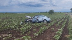 Ďalšia tragická nehoda v okrese Skalica. Vodič vyletel autom z cesty, zraneniam na mieste podľahol